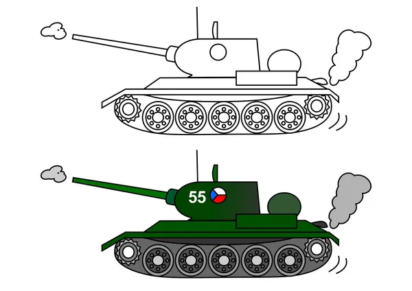 Tank t 34 — Stockfoto