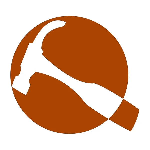 목수와 합류 한 로고 — 스톡 사진