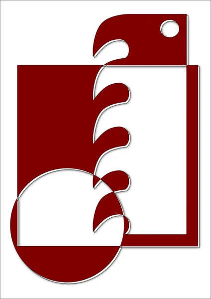 Логотип для плотников и шарниров — стоковое фото