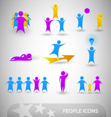 Icons set clipart