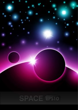 Colorful Space clipart