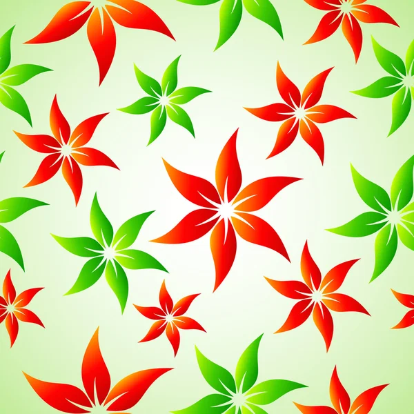 Printemps floral motif sans couture — Image vectorielle