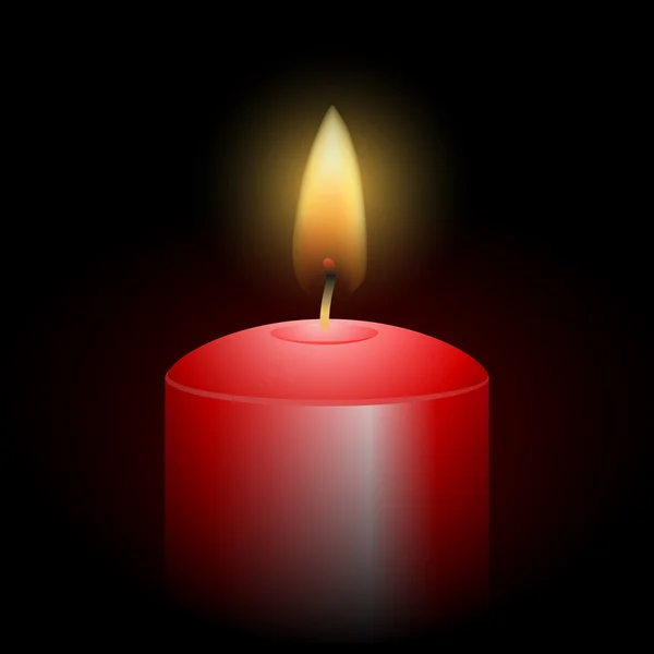 红蜡烛 — 图库矢量图片#