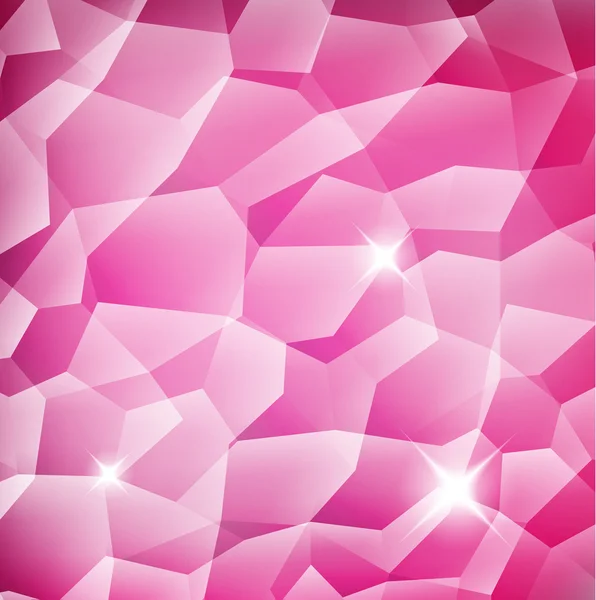 Fondo de estructura de cristal rosa — Vector de stock