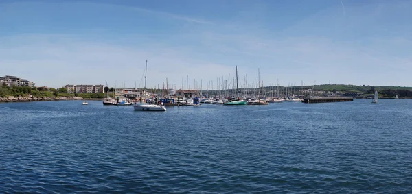 Der Hafen auf Plymouth — Stockfoto