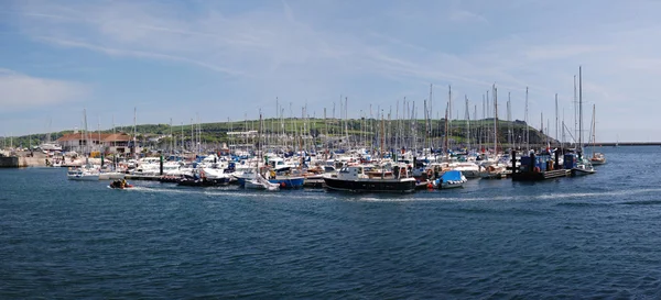 El puerto de Plymouth — Foto de Stock