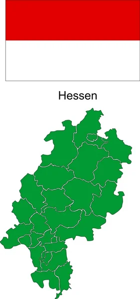 Hessen Vektor — Stock Vector