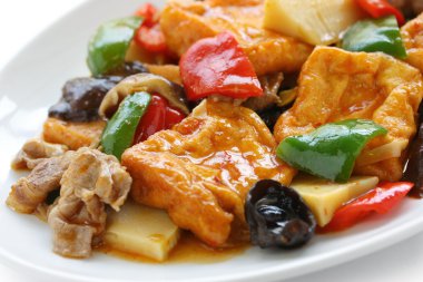 Ev tarzı tofu (soya peyniri)