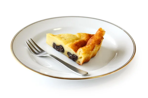 Far breton, french dessert — Stock Photo, Image