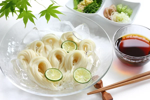 Сомен, японська літня їжа — стокове фото