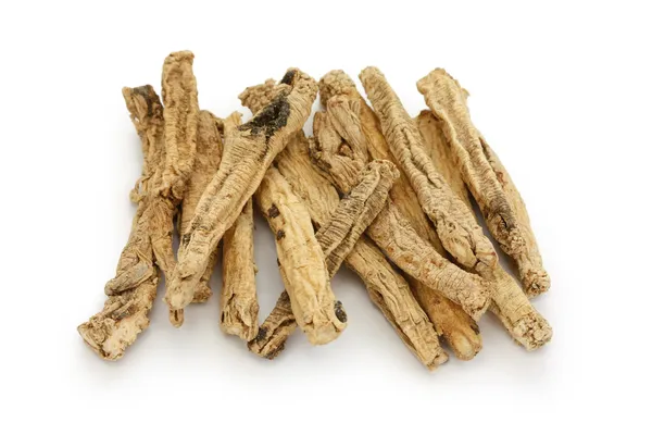 Codonopsis roots, traditional chinese herbal medicine — Stock Photo, Image
