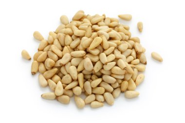 Pine nuts, traditional chinese herbal medicine clipart