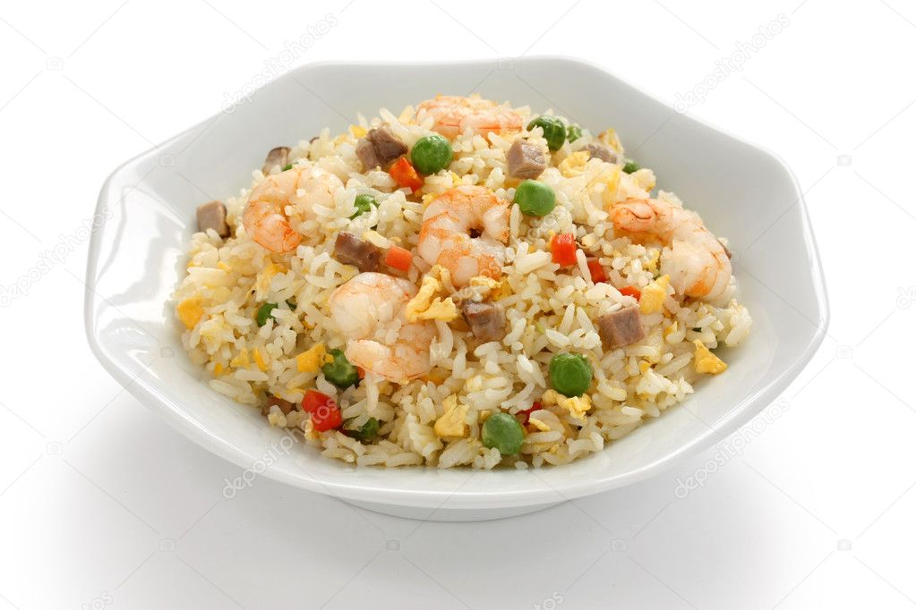 Fried rice, chinese cuisine