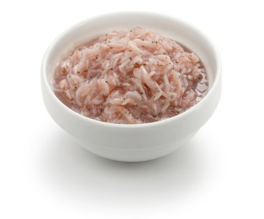 Ami no shiokara(salted fermented shrimps), japanese food clipart