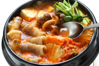 Kimchi stew clipart