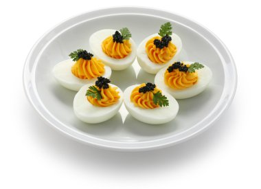 Baharatlı ve acılı yumurta