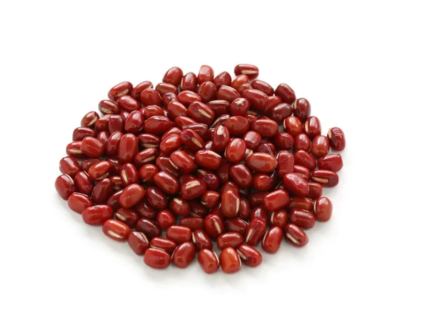 Fazole azuki, červené fazole — Stock fotografie
