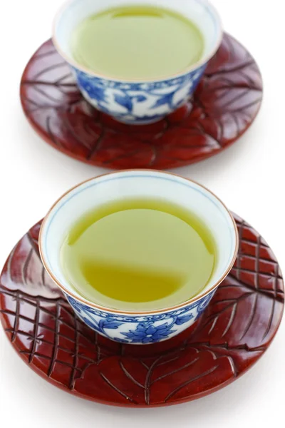 Японский зелёный чай — стоковое фото