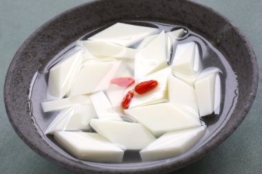 badem tofu, badem jöle, bademli puding