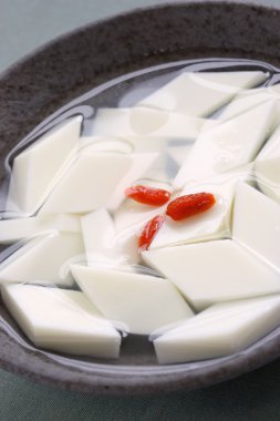 badem tofu, badem jöle, bademli puding