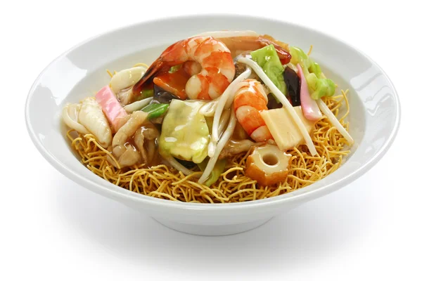 Chop suey για noodles βαθύ τηγάνισμα — Φωτογραφία Αρχείου