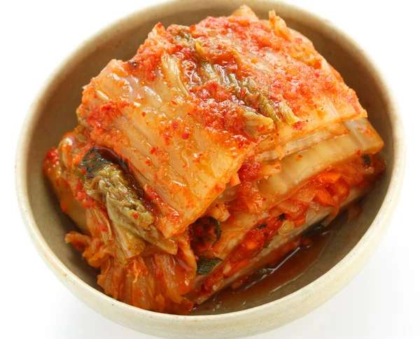 Kimchi, élelmiszer-Koreai — Stock Fotó