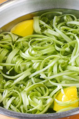 pişirme işlemi, puntarelle salata