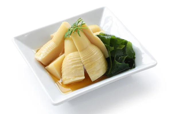 Simmered bamboo shoots — Stock Photo, Image