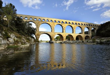 Roma su kemeri pont du gard, Fransa