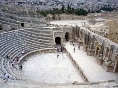 kalıntıları: jerash, jordan