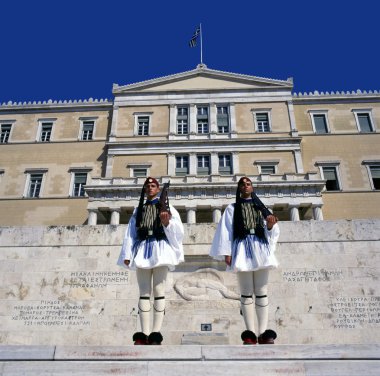 evzones başkanlık tören gardiyanlar Yunanistan