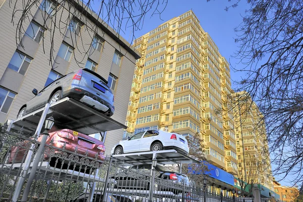 Parking in Beijing, China — Stock Photo, Image