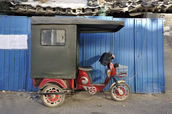 Рикша в Пекине — стоковое фото