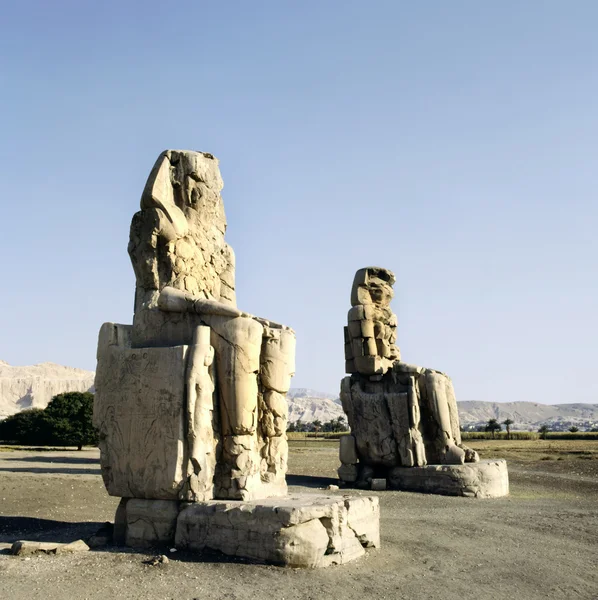 Colosos de Memnon — Foto de Stock