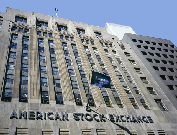 Amerikan Borsası Binası — Stok fotoğraf