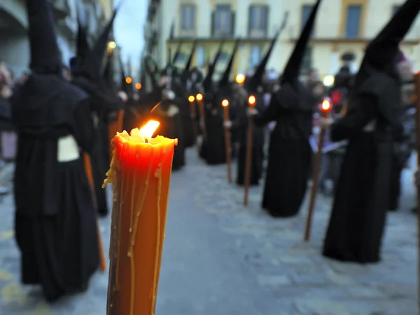 Semana santa 在西班牙 — 图库照片