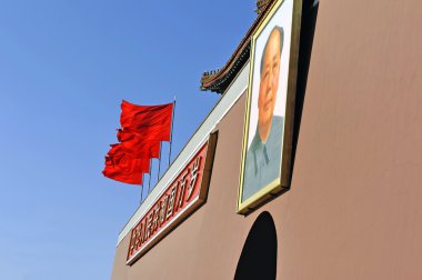 Entrance to the Forbidden City clipart