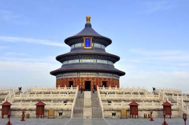 The Imperial Vault of Heaven in the Temple of Heaven in Beijing, clipart