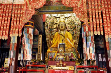 Lama Temple in Beijing clipart