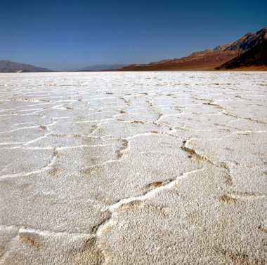 Badwater Havzası death Valley, california