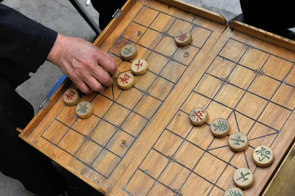 Китайские шахматы (Сянган) ) — стоковое фото