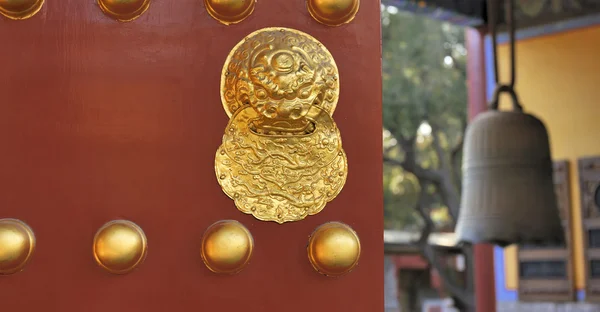 Porta chinesa icônica, Pequim, China — Fotografia de Stock