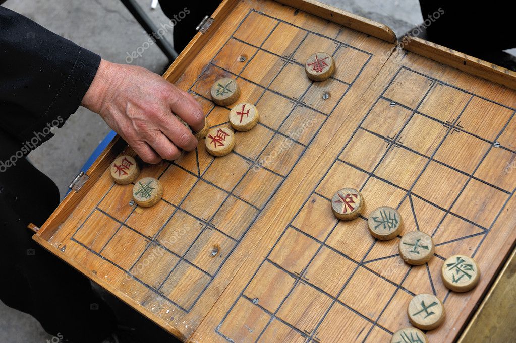 Xiangqi / Chinese Chess Traditional Wooden Game -  UK