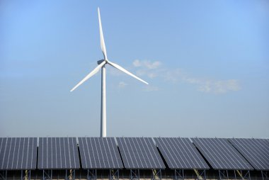 Güneş ve Rüzgar enerji santrali