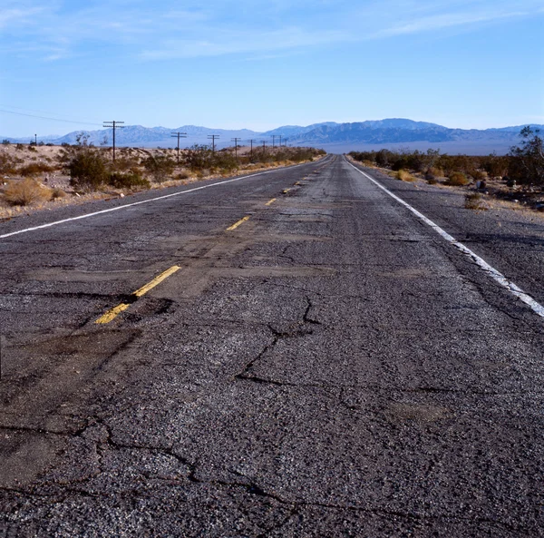 Route 66 negli Stati Uniti . — Foto Stock