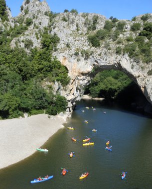 Ardèche, doğal köprü