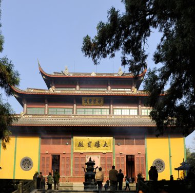 Lingyin Confucian temple, Hangzhou, China clipart