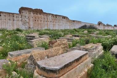 Old jewish cemetery in Marrakech,Morocco