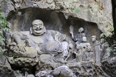 Buda oyma Hangzhou, Çin