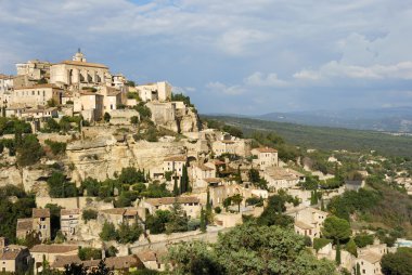 Gordes in France clipart